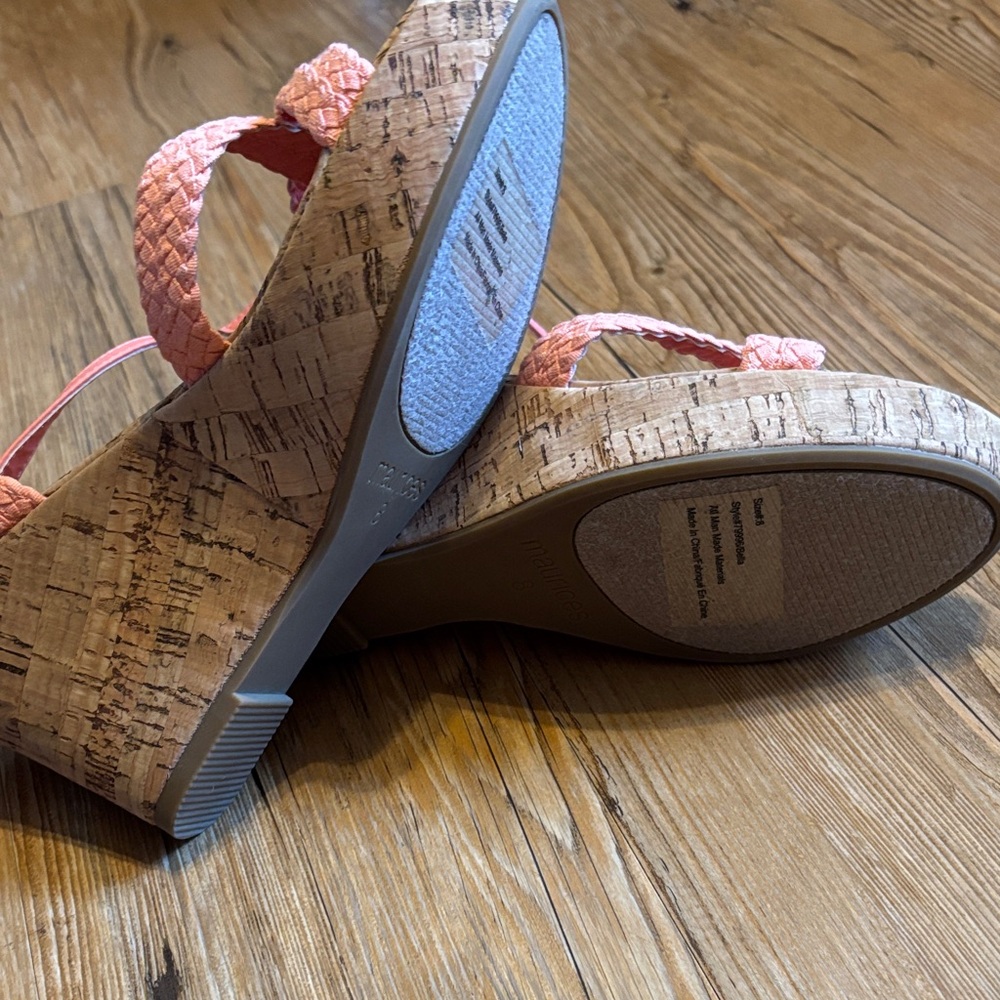 Maurices Coral Woven Wedge Sandals - Picture 5 of 7